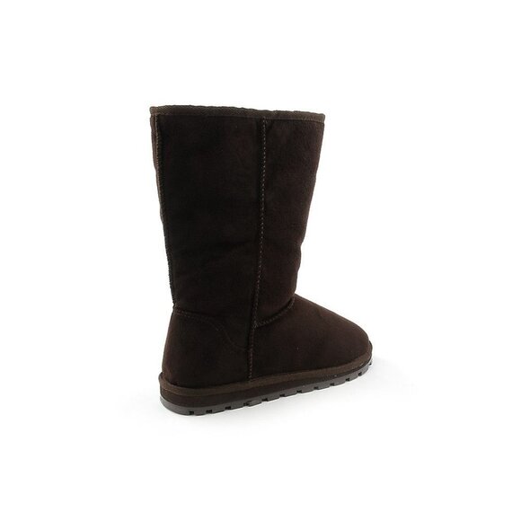 FLAT  READY FOR THE SNOW MID-CALF BOOT Women – Brown Suede ( BRAND NEW !!!!!!!! - Picture 6 of 6